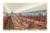 Café-restaurant Philadelphia, South Bend, Indiana Posters