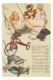 Catalogue Page of Toys, Swing, Trike Prints