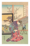 Geishas Dressing Print
