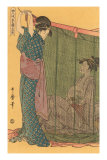 Japanese Woodblock, Geishas Posters