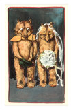 Teddy Bear Wedding Posters