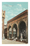Lanzi Loggia, Florence, Italy Prints