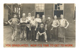 You Graduated, Factory Workers Posters