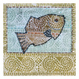 Mosaic Fish Giclee Print by Susan Gillette