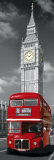 Bus rouge londonien Affiches
