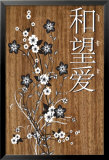 Asian Flower Print