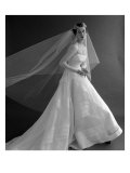 Wedding Dress, 1953 Giclee Print by John French