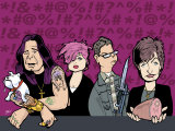 The Osbournes Limited Edition on Canvas by Anthony Parisi