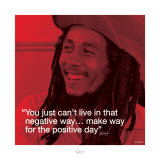 Bob Marley: Positive Day Posters