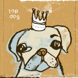 Top Dog Print by Peter Horjus