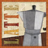 Coffee Pot IV Posters by Veronique Charron