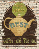 Best Coffee and Tea Poster von Avery Tillmon