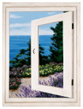 Bay Window Vista II Art par Diane Romanello