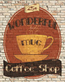 Wonderful Coffee Shop Láminas por Avery Tillmon