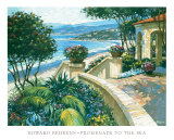 Promenade to the Sea Posters by Howard Behrens