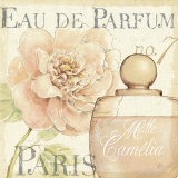 Fleurs and Parfum II Art by Daphne Brissonnet