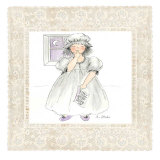 Iseult (with border) Prints by Diane Ethier