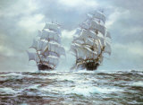 Mares plateados Lámina por Henry Scott