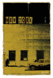 New York, Vice City in Yellow Art by Pascal Normand