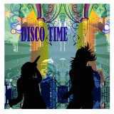 Disco Time Affiches par Jean-François Dupuis