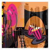 Fashion Coffee II Posters by Jean-François Dupuis