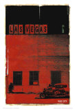 Las Vegas, Vice City in Red Poster by Pascal Normand