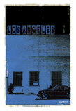 Los Angeles, Vice City in Blue Prints by Pascal Normand