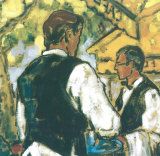 Cafe Flore II Affischer av Jeannette Perreault Cafe Flore II Affischer av Jeannette Perreault