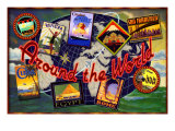 Around the World Tours reproduction procédé giclée par Kate Ward Thacker