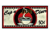 Cup 'a Joe Diner Giclee Print by Kate Ward Thacker