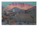 Under the Red Flame Mountain Lámina giclée por Zhang Yong Xu Under the Red Flame Mountain Lámina giclée por Zhang Yong Xu