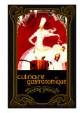 Culinaire et Gastronomique Giclee Print by Kate Ward Thacker
