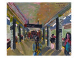 Saxophone in the Subway Giclee Print by Zhang Yong Xu