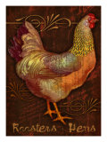 Roosters & Hens reproduction procédé giclée par Kate Ward Thacker