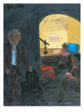 A Visitor to Home Lámina giclée por Zhang Yong Xu A Visitor to Home Lámina giclée por Zhang Yong Xu