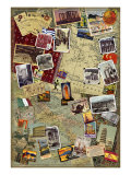 Mediterranian Cruise Giclee Print by Kate Ward Thacker