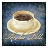 Mocha Latte Giclee Print by Kate Ward Thacker