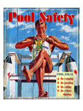 Pool Safety Giclee Print by Kate Ward Thacker