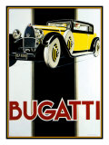 Bugatti Giclée-Druck von Kate Ward Thacker