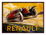 Renault Reproduction procédé giclée par Kate Ward Thacker