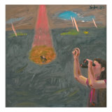 Finding the Prince in the Sky Giclee Print by Zhang Yong Xu