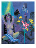 Early Spring in Night Giclee Print by Zhang Yong Xu