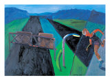 Highway 278 Giclee Print by Zhang Yong Xu