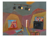 Hide-and-Seek of Child Play Giclee Print by Zhang Yong Xu