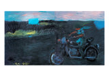 To Crazy at My Will by Motorbike Giclee Print by Zhang Yong Xu