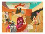 Laundry for Everything Giclee Print by Zhang Yong Xu