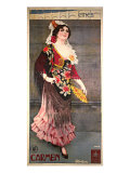 Carmen Giclee-trykk av F. Ballesler