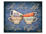 Life Before Coffee Giclee Print by Kate Ward Thacker