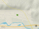 Political Map of Uintah, UT Posters