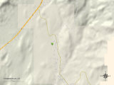 Political Map of Toquerville, UT Posters